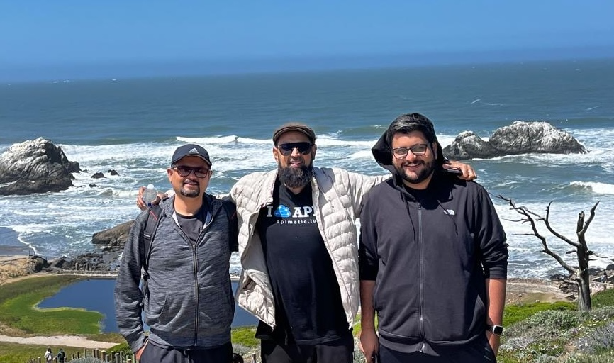 Exploring San Francisco with APIMatic co-founders